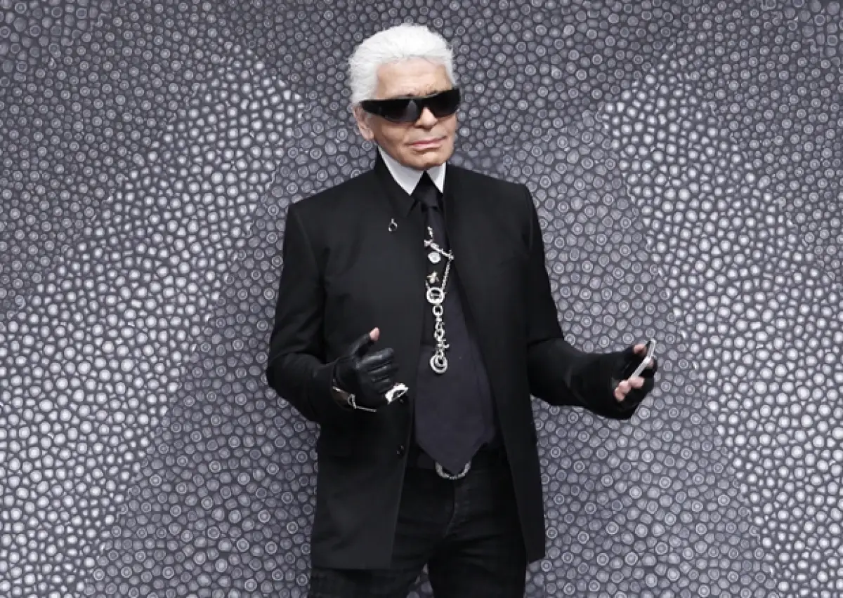 Karl Lagerfeld, un genio de la moda.