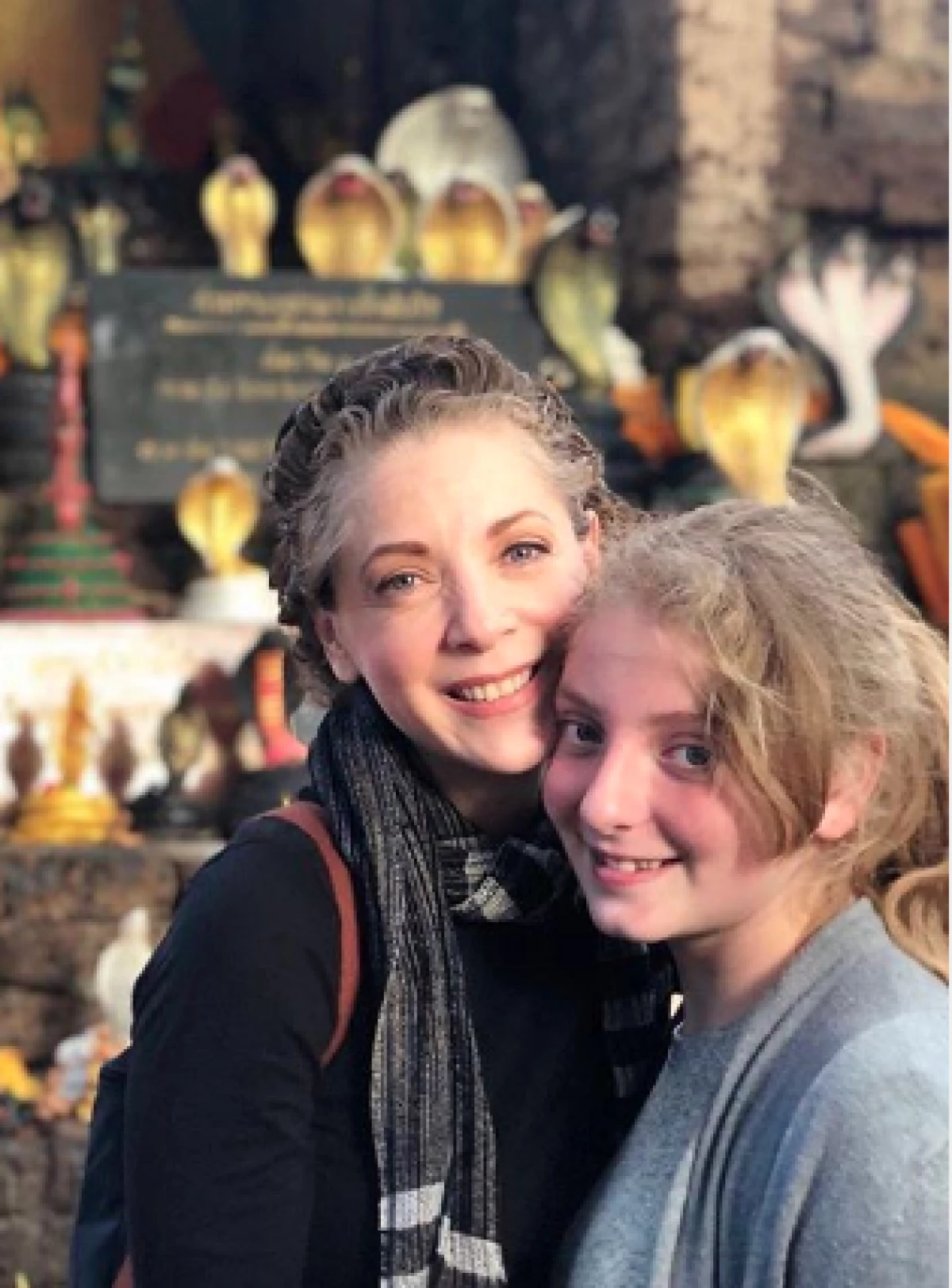 Edith González y Constanza Creel
