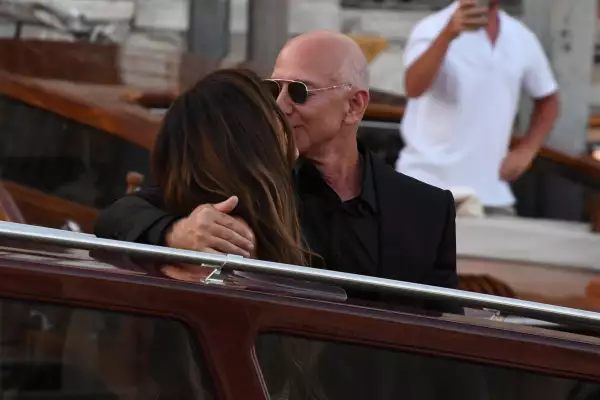 Lauren Sánchez y Jeff Bezos