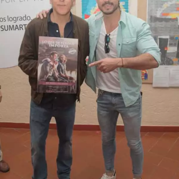 Visita de Paco Arango a la Casa de la Amistad