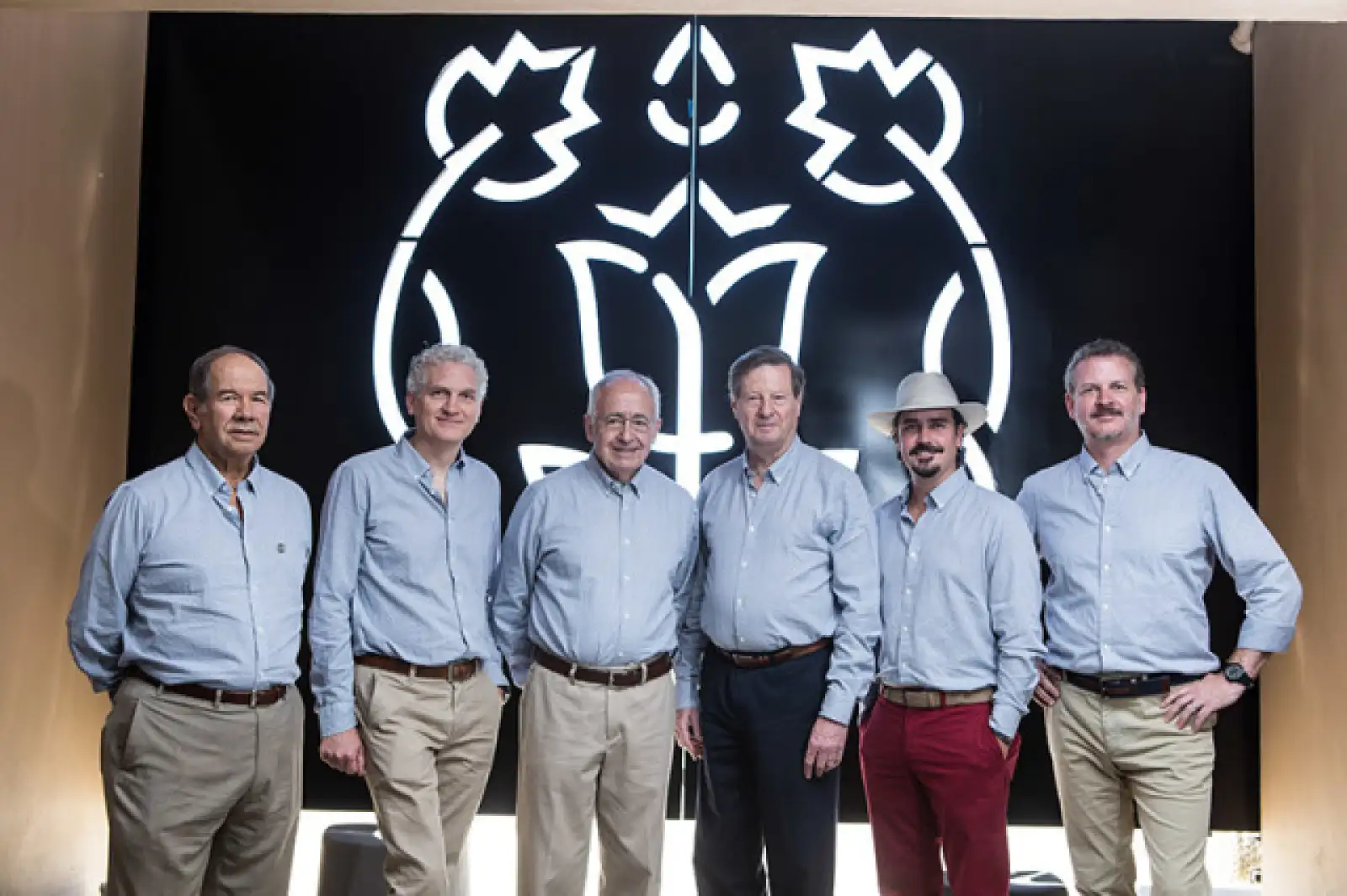 Hans Backhoff,Ricardo Hojel,Manuel Castro,Erick Hágsater,Hans Backhoff y Mark Hojel