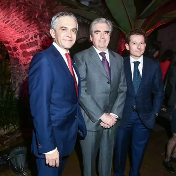 Miguel Ángel Mancera, Rafael Tovar y de Teresa y Francisco González