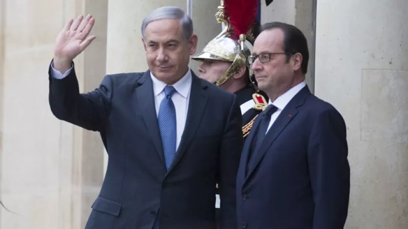 hollande netanyahu