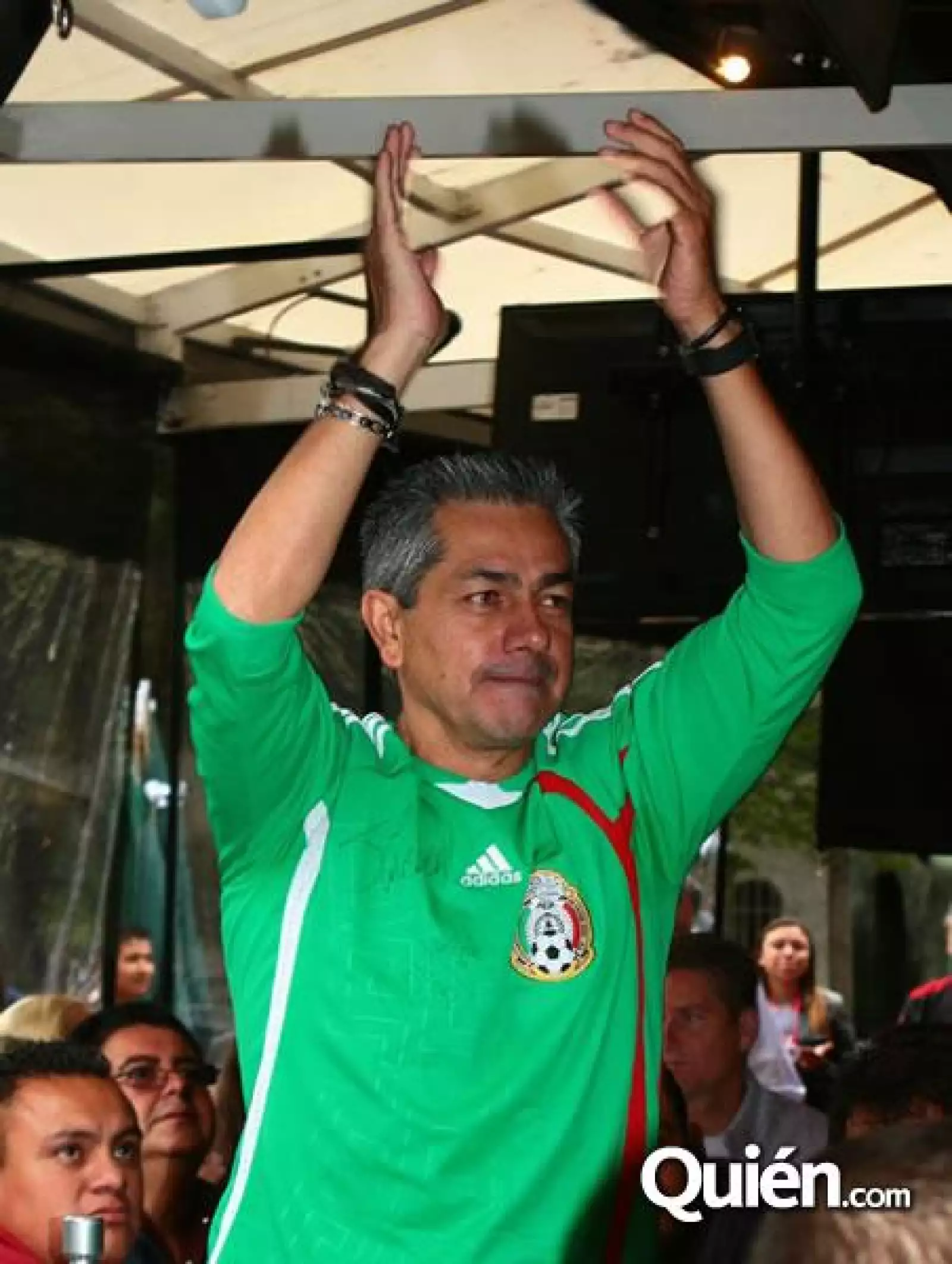 Ambiente Partido México Francia Polanco