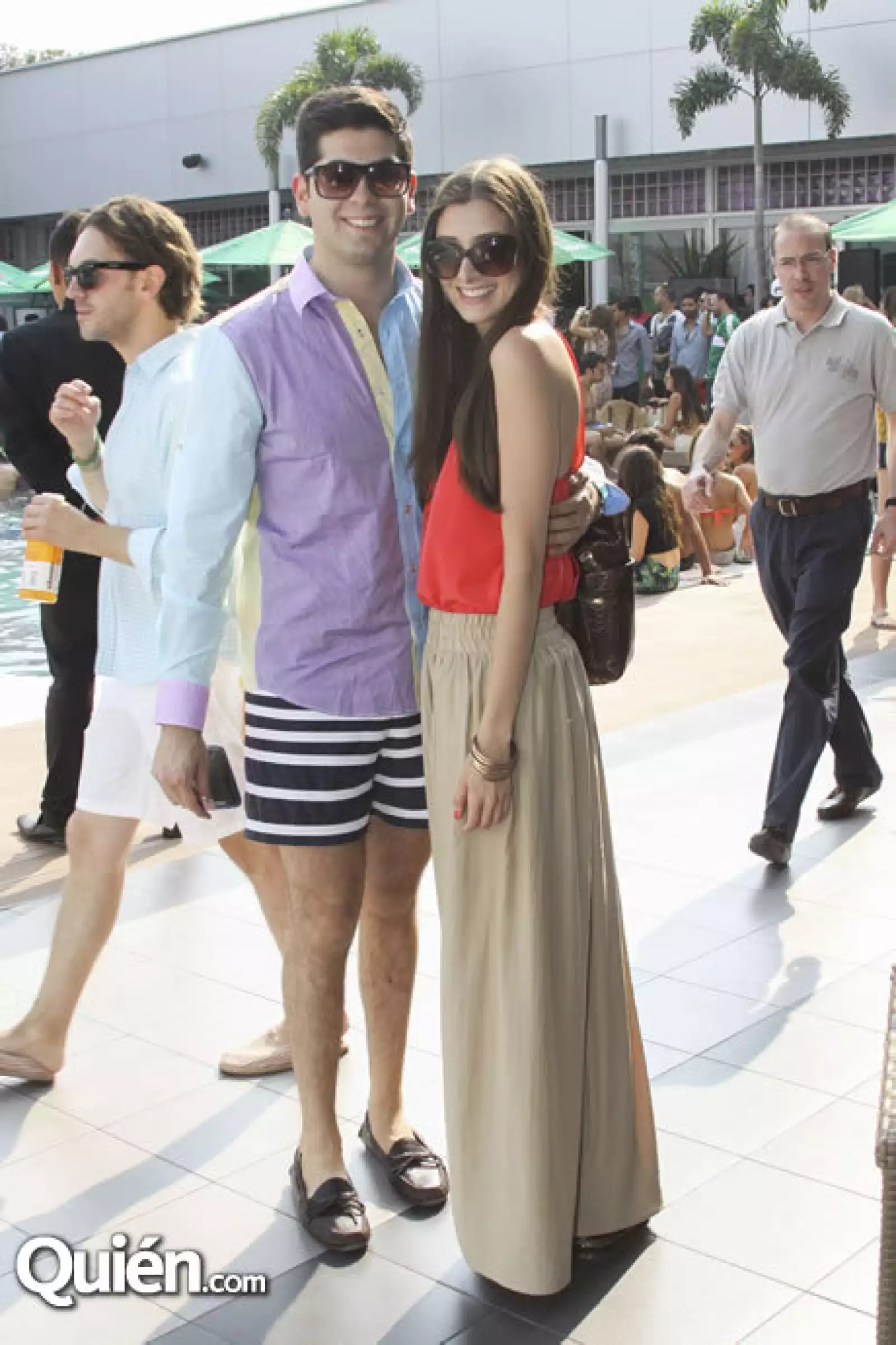 Fabrizio Romero y Moni Ruiz Esparza