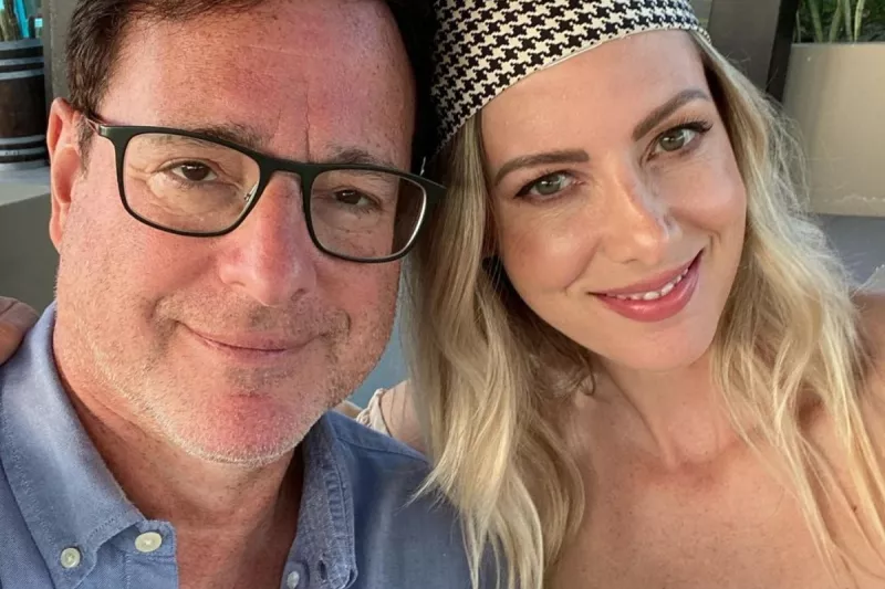 Bob Saget y su esposa 