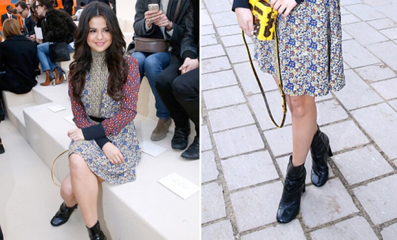 Su total look de Louis Vuitton.
