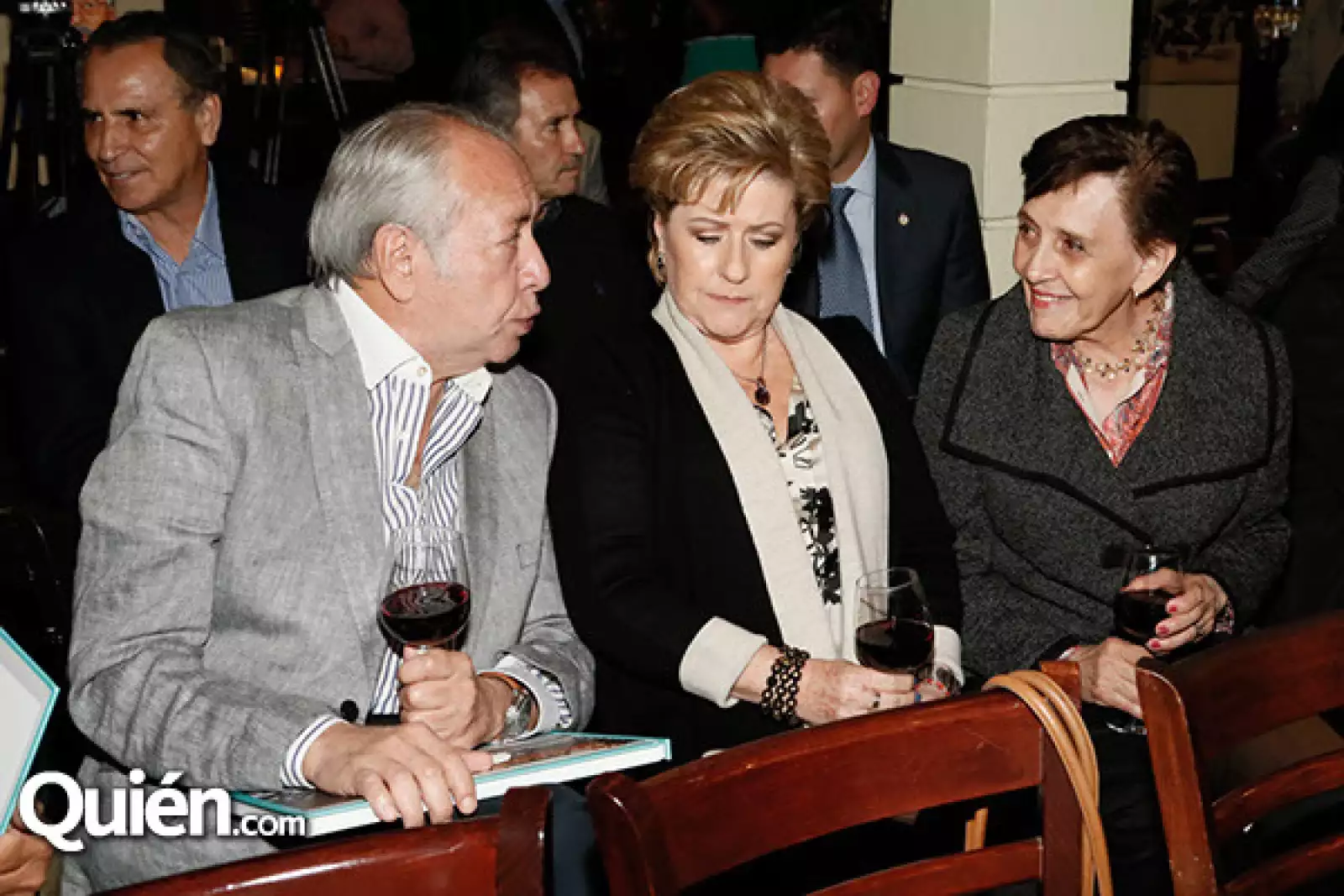 Jorge Quintero, Emma Monsalvo y Maricarmen Murrieta