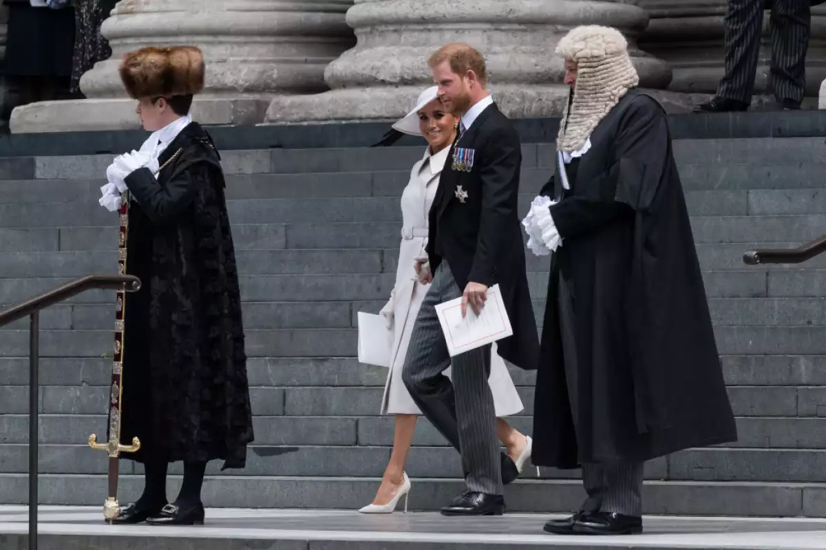 Service of Thanksgiving for the Queen's Reign at St Paul's Cathedral in London
