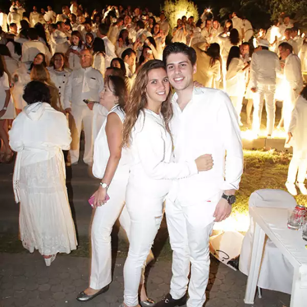 Cynthia Casab y Salomín Beher