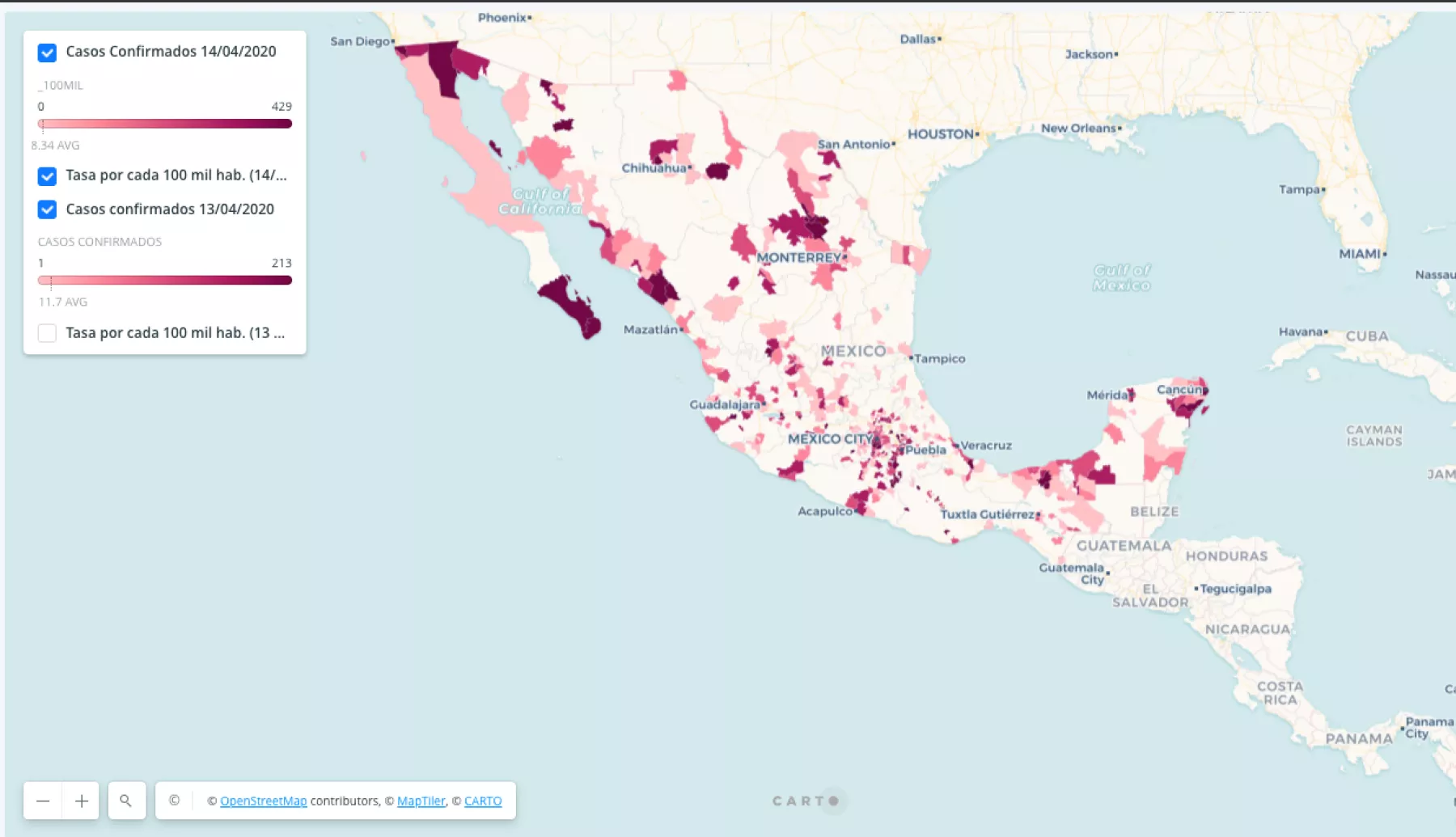 Mapa México municipios