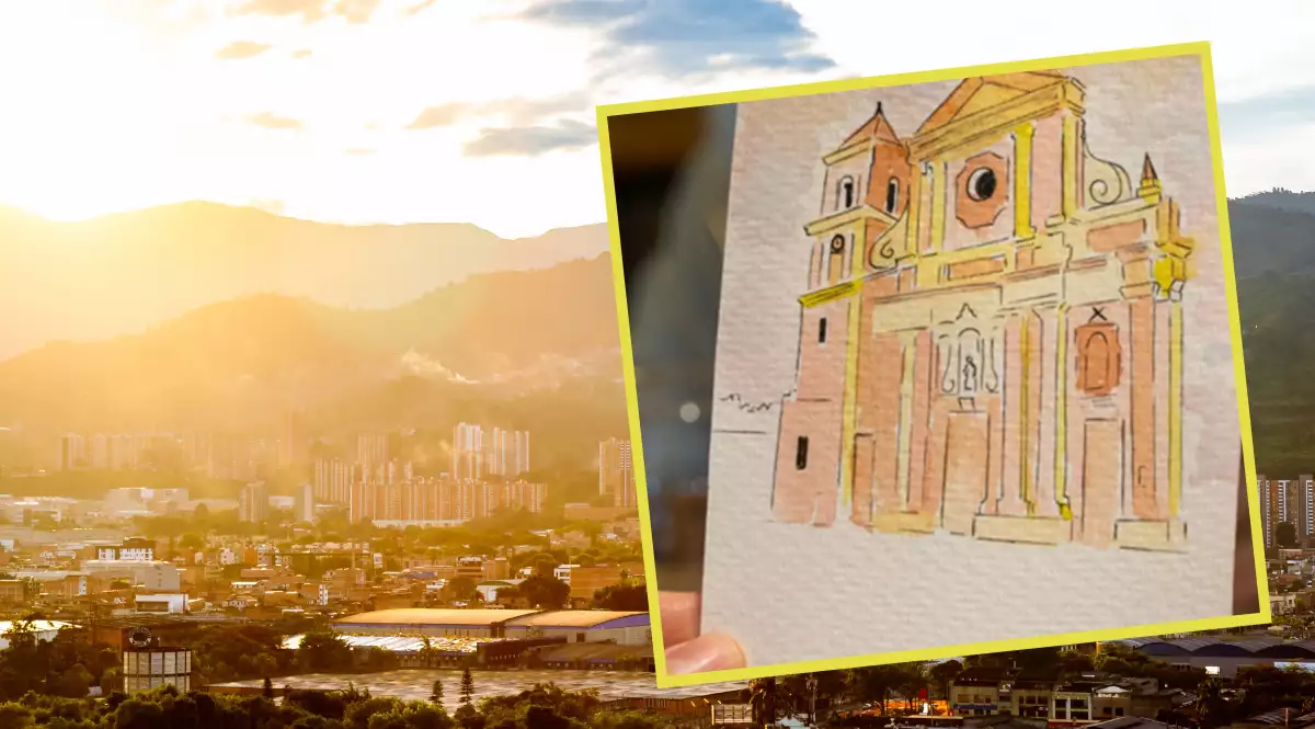 Panoramic,Of,Medellin,(colombia),During,Sunset,With,Houses,On,The