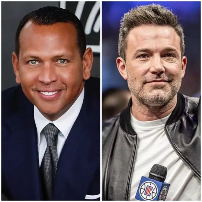 Alex Rodríguez y Ben Affleck