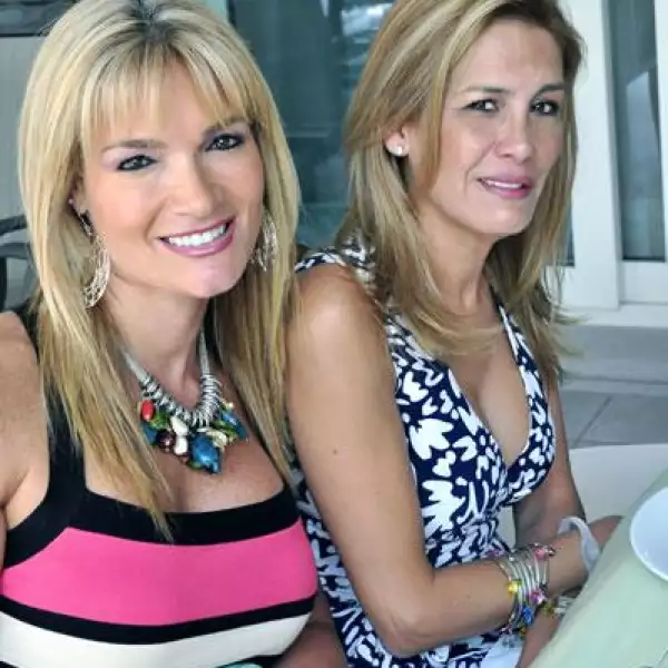Verónica Lepeley e Hilda Falcón de Gamboa