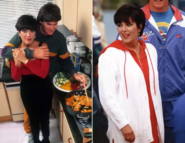 A principios de los noventa, Kris ya capturaba la atención más que Bruce Jenner.