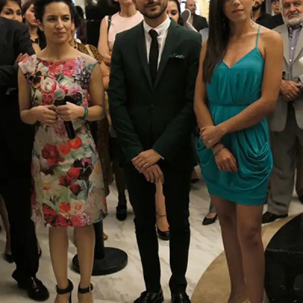 Melissa Falcón, Raymundo Botello y Saraí Noguez