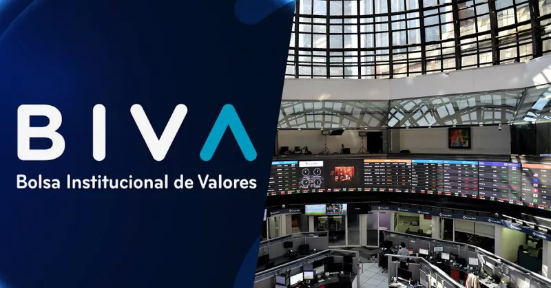 Interior de la Bolsa Mexicana de Valores.