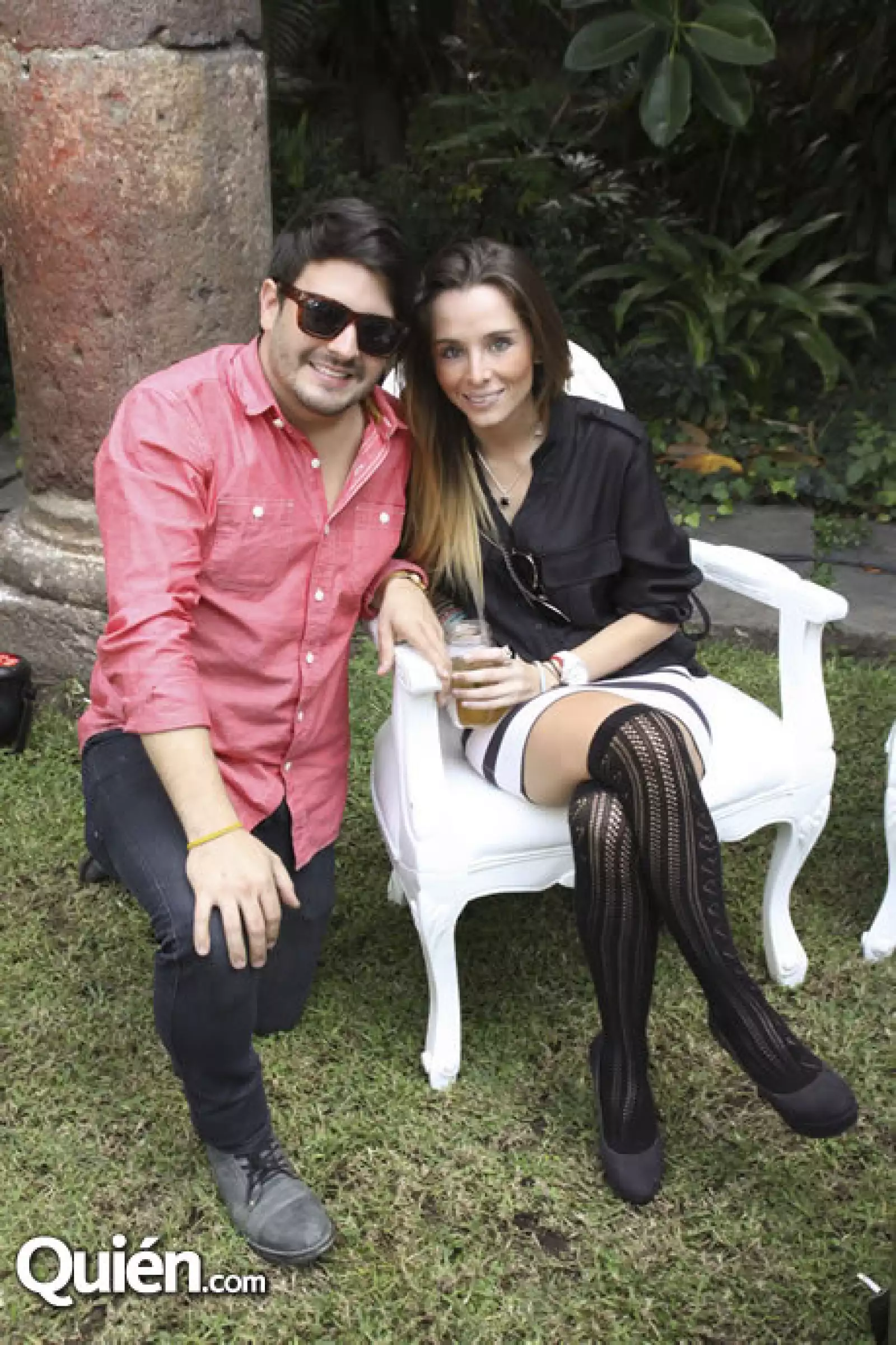 Joaquín Martínez Negrete y Fernanda Espinoza
