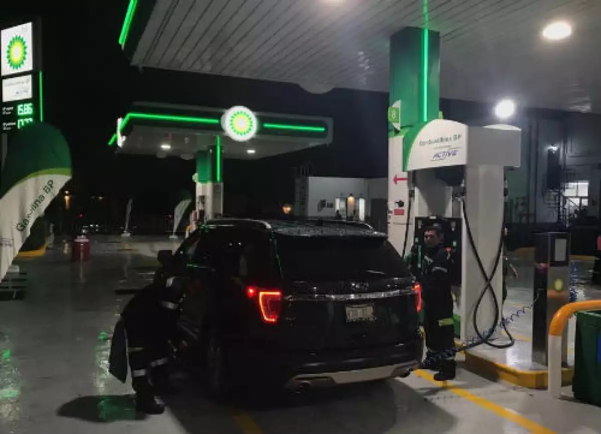 BP gasolinera en M�xico
