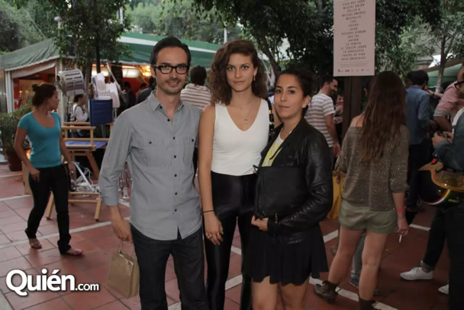 Miguel Cordera, Muriel González y Blanca Oceguera