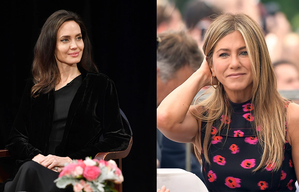 Jolie y ANISTON - Destacada