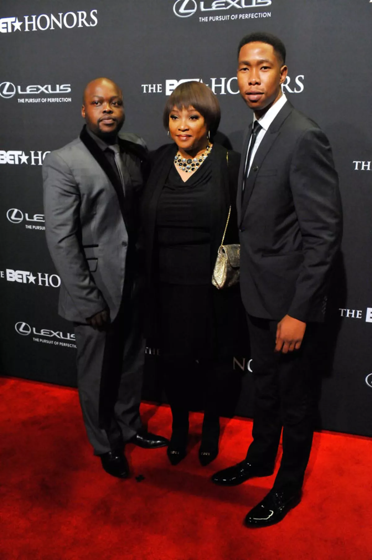 Bambatha Mandela, Zindzi Mandela, y Mbuso Mandela en los BET Honors el año pasado.