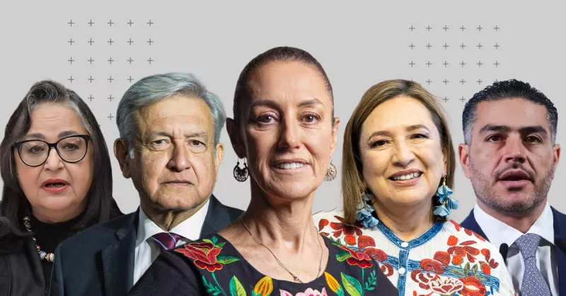 Los personajes que marcaron la política en 2024 en México
