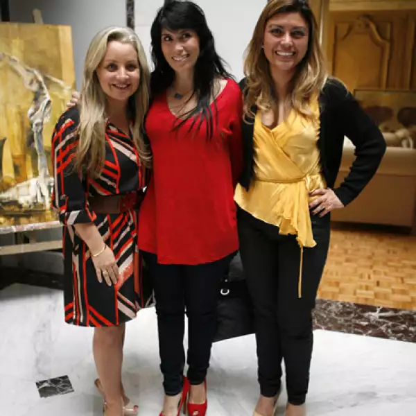 Patricia Ruiz, Claudia Reta y Alicia Solano