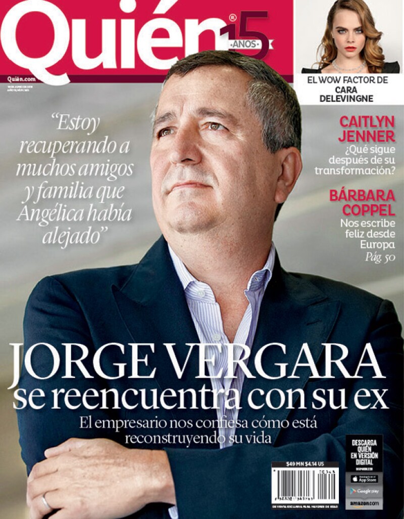 El empresario es nuestra nueva portada y en entrevista nos cuenta sobre su ex, Rossana Lerdo de Tejada, a quien ha vuelto a ver tras su separación de Angélica Fuentes.
