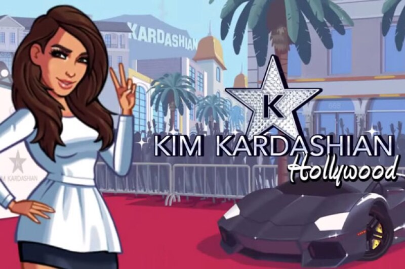 Así luce el inicio de la app de Kim, la cual recaudó más de 200 millones de dólares.