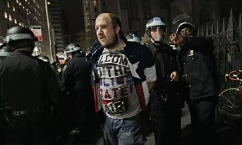 También se registraron desalojos de manifestantes en Oakland y Portland. (Foto: AP)