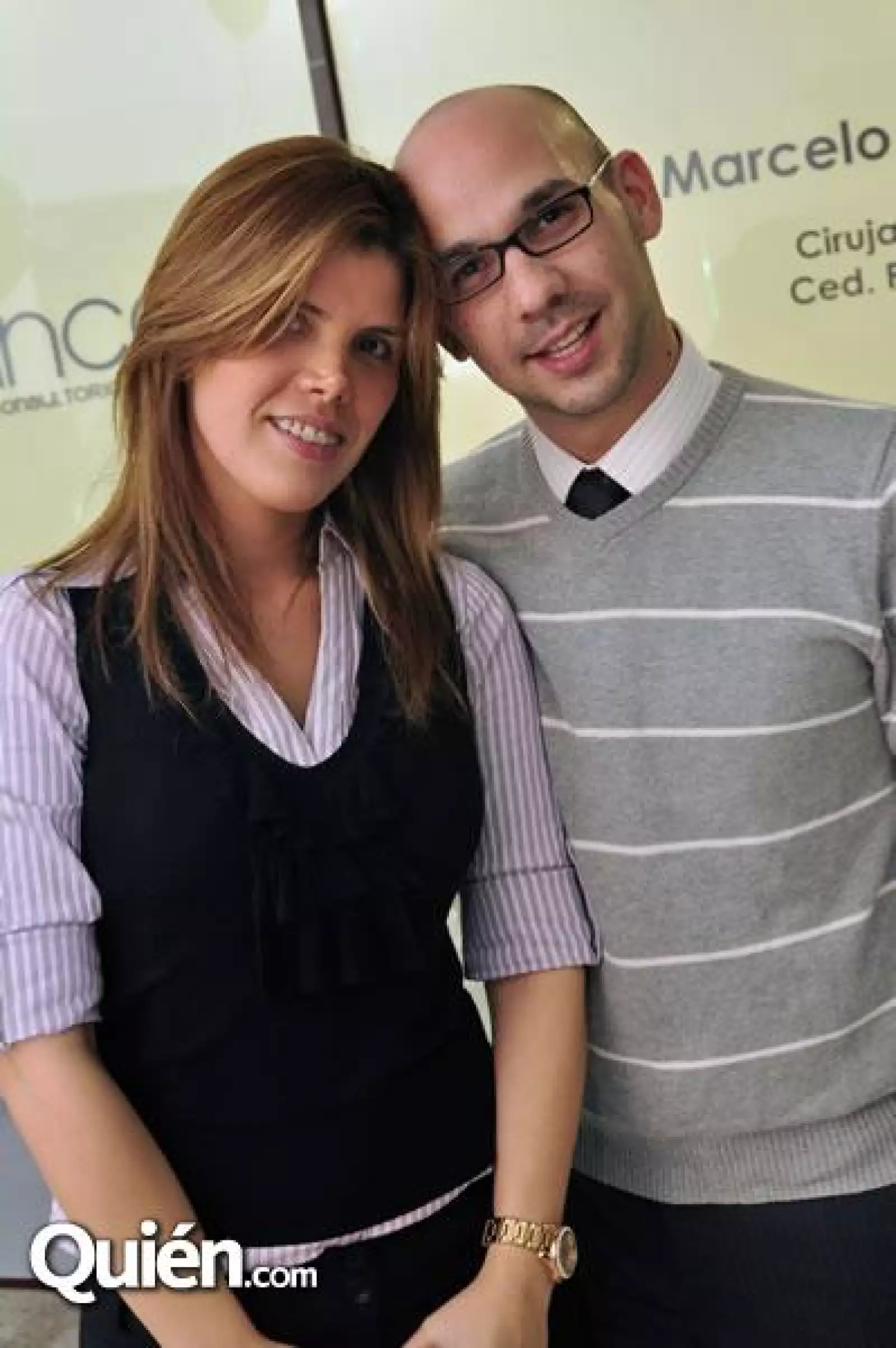 Claudia Caballero y Marcelo Herrera