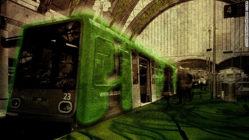 metro, verde, londres,arquitectura