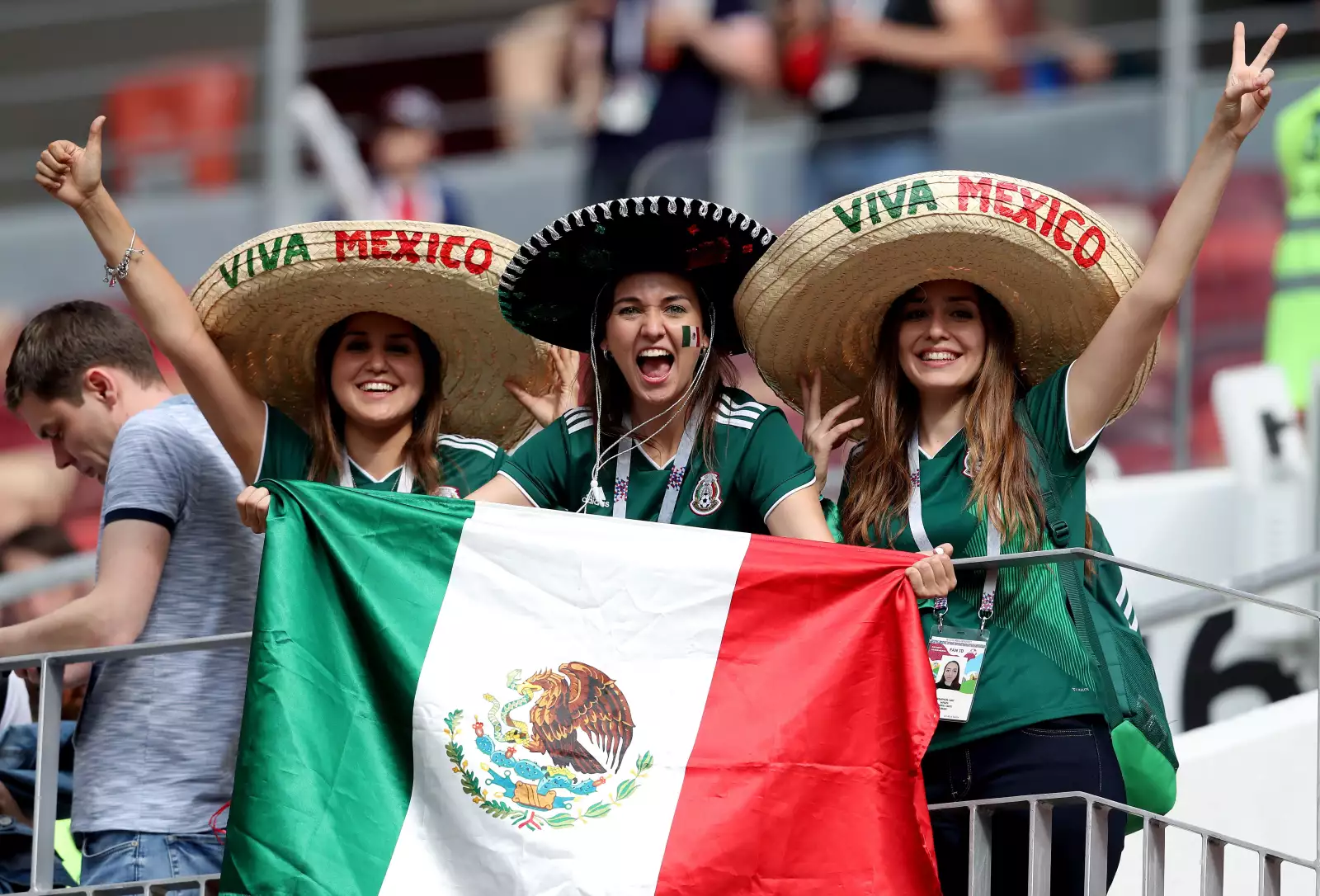 Mexicanos en el Mundial de Rusia2018.