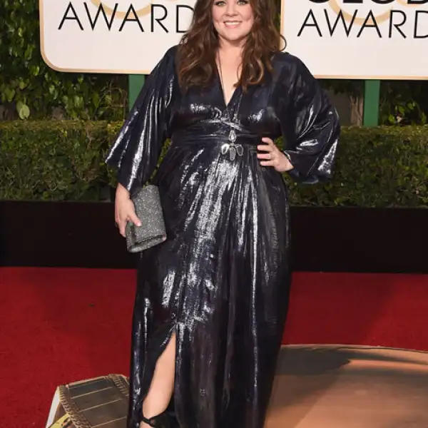 Melissa McCarthy en un diseño creado por ella.