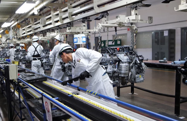 Producción automotriz.