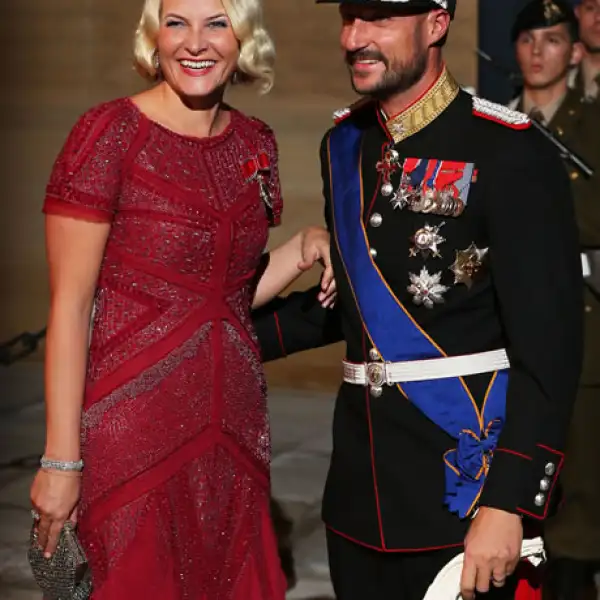 Príncipes Haakon y Mette-Marit de Noruega.