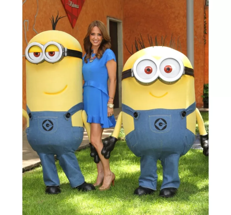 Sin duda alguna estos simpáticos personajes de la película "Mi villano favorito 2" podrían darle motivos a Erik Rubín para sentirse celoso.