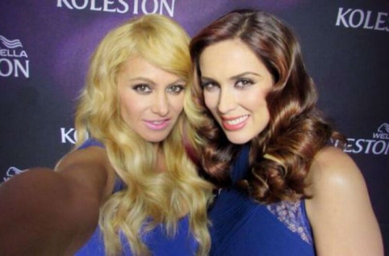 Paulina y Jacky estuvieron juntas durante ls grabaciones de "La Voz México" en 2012.