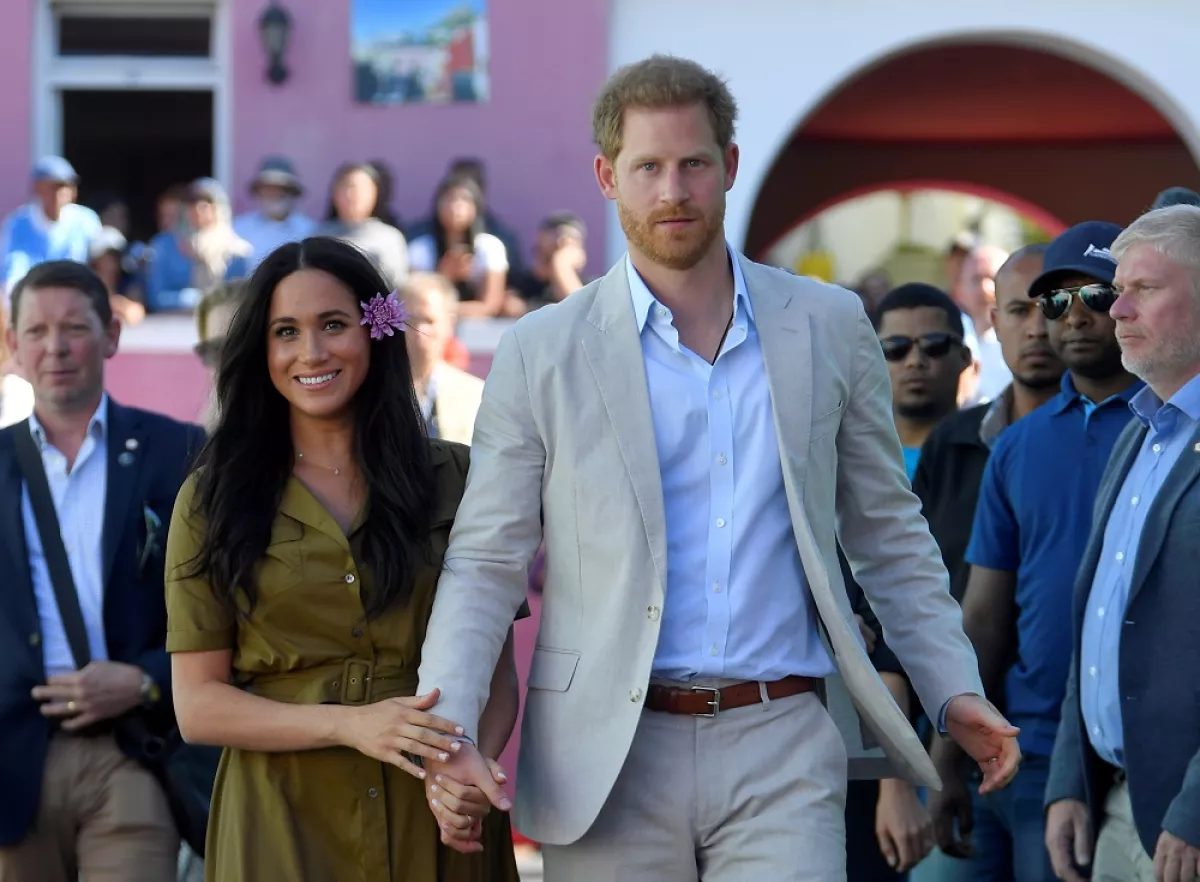 Meghan Markle y el príncipe Harry