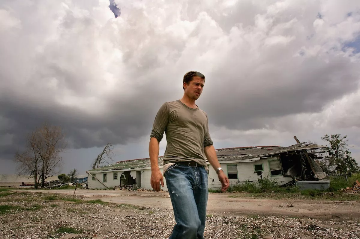 Brad Pitt And Global Green USA Visit New Orleans