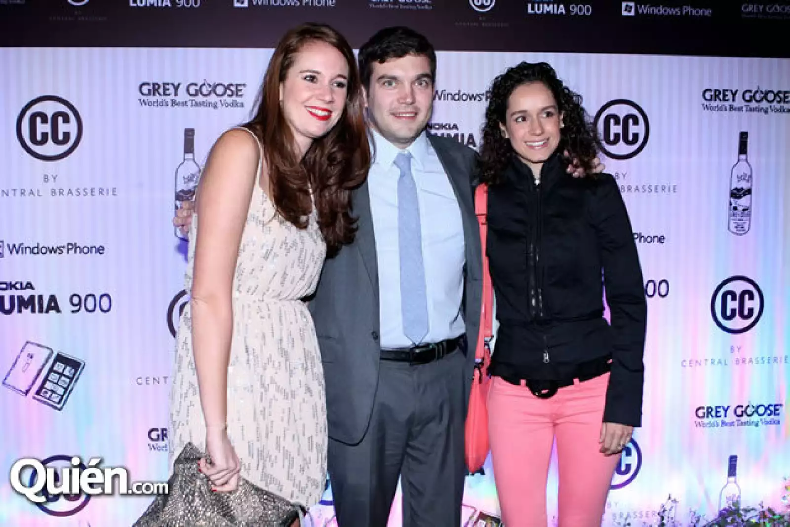Carola Bosch,Jorge Loaiza y Georgina Rivera