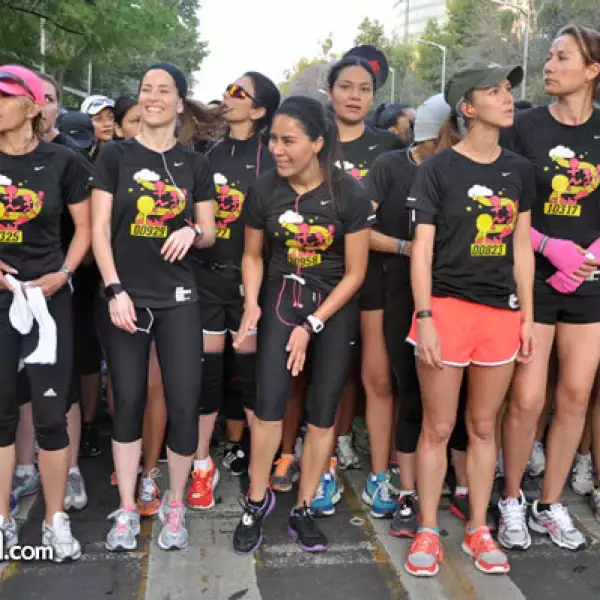 Participantes de la Carrera Nike