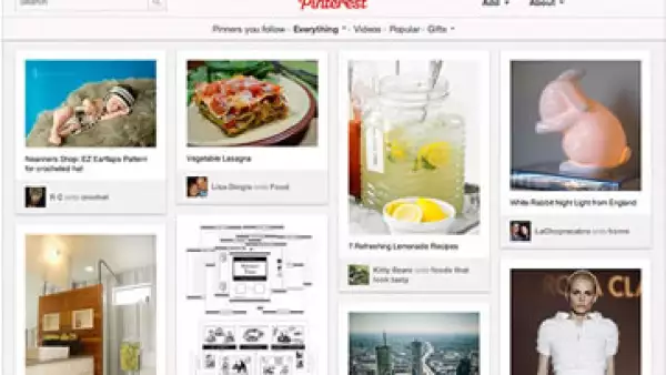 Pinterest calznó 54 millones de usuarios en el último año.  (Foto: Cortesía CNNMoney.com)