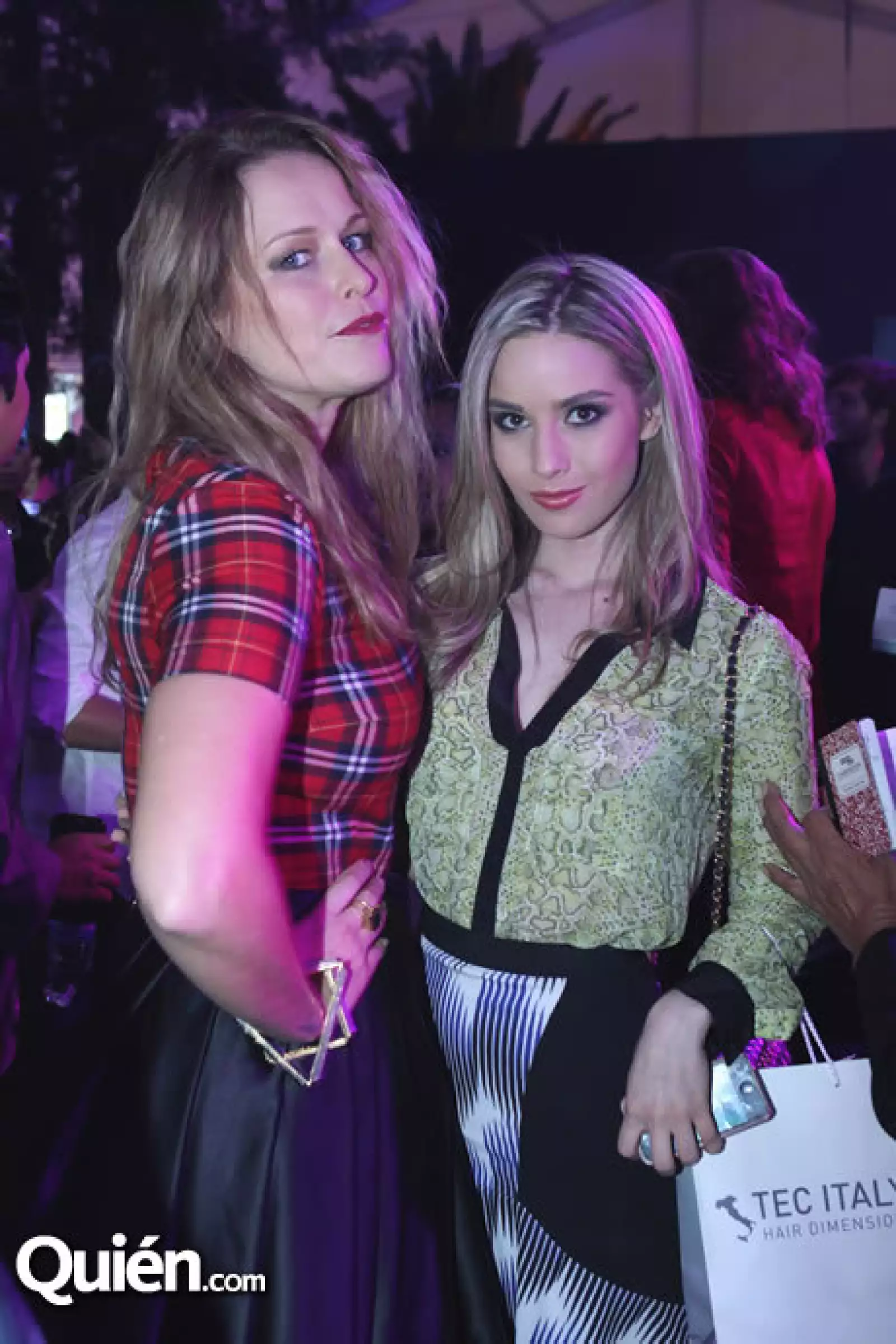 Xuxu y Pamela Cortes