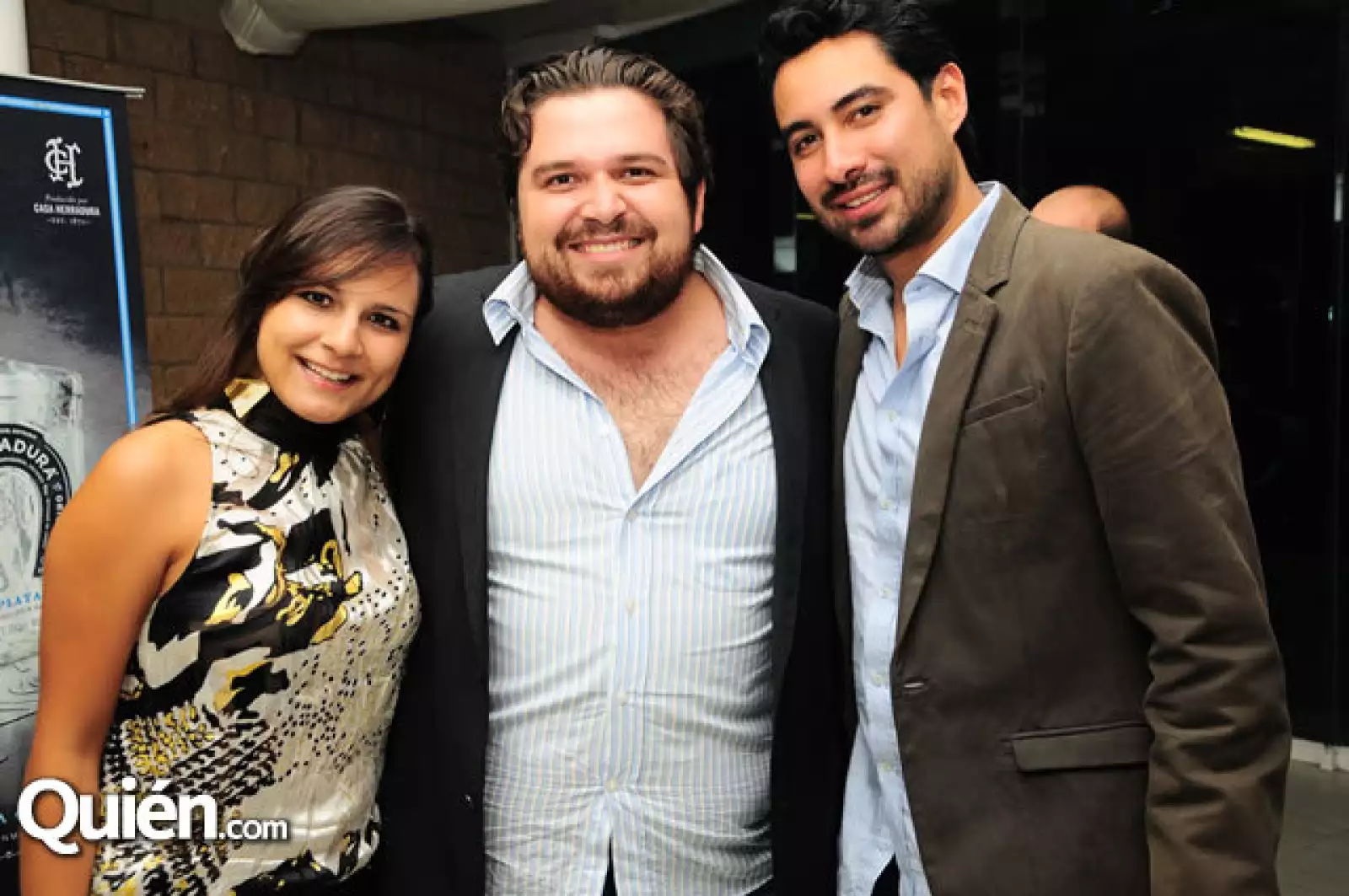 Bárbara Estrada, Alejandro Espíndola y Samy Romero