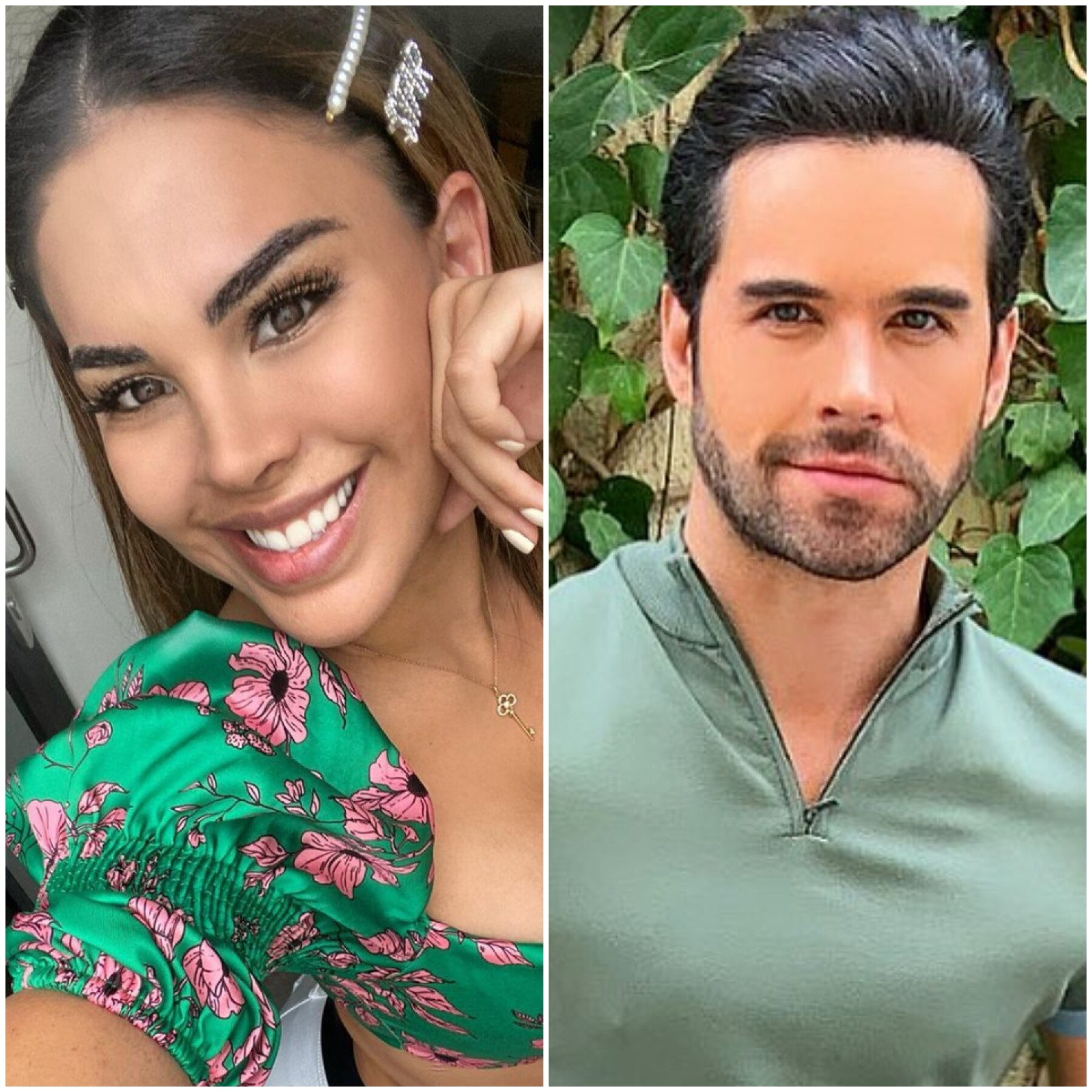 Tefi Valenzuela y Eleazar Gomez