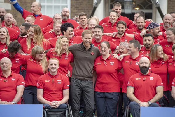 The Duke Of Sussex Attends The Launch Of Team UK For The Invictus Games The Hague 2020