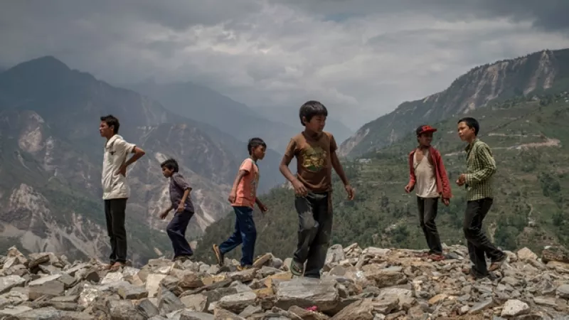 niños nepal