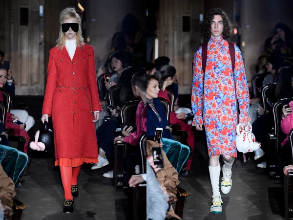Gucci show, Runway, Spring Summer 2019, Paris Fashion Week, France - 24 Sep 2018